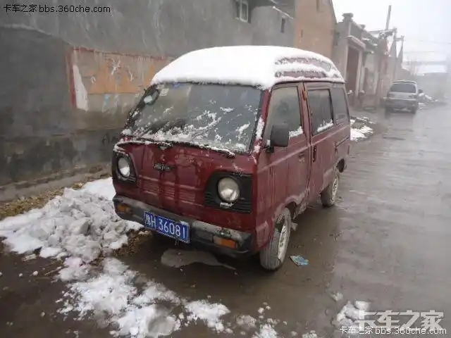 随手拍老车之----老昌河ch6320微型面包车