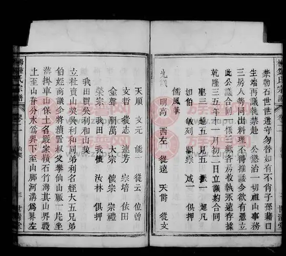 钟氏宗谱12卷第1本