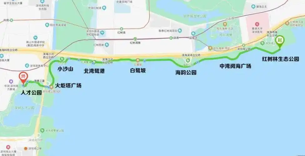 10月17日深圳湾公园徒步交友狼人杀小奖赛快乐聚会