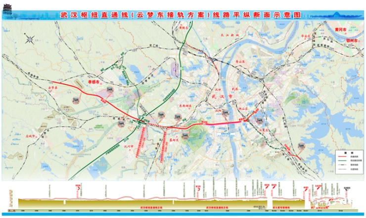 最新进展武汉西武高铁环评首次公示线路同步曝光