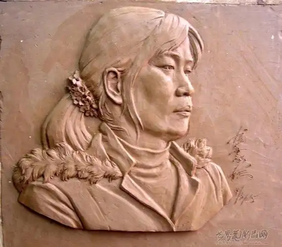 雕塑雕刻名家 龚家增 - 浮雕头像