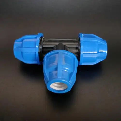 pe快速三通 活接免烫快速接头20 25 32 4分6分1寸饮自来水管配件