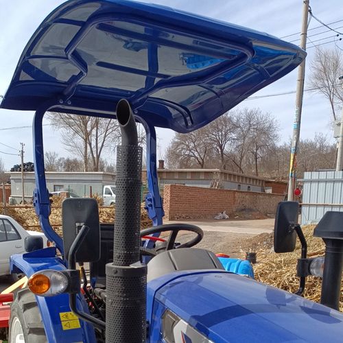 时风福田雷沃拖拉机红蓝色遮阳棚 长14ox宽13ocm大中拖三轮车顶棚