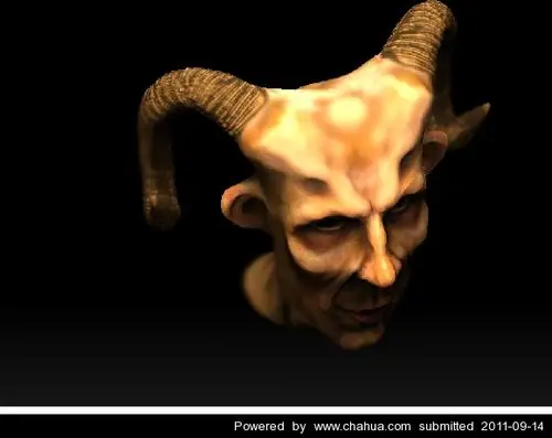 作品名称:羊头人