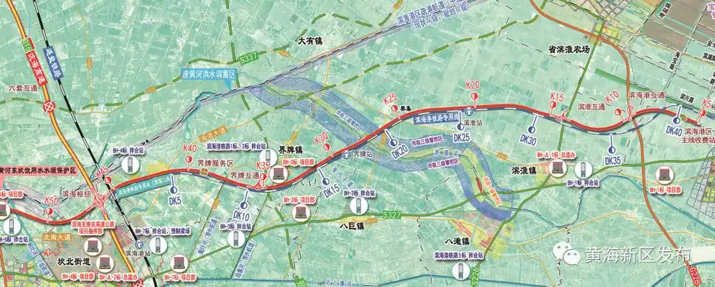 滨淮高速盐城段最新进展来了