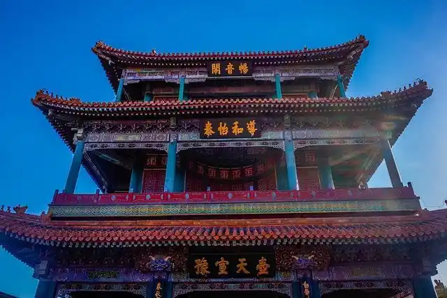 北京古建筑畅音阁——清代三大戏楼之一