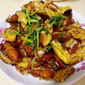 91秒懂的开边蚕蛹做法