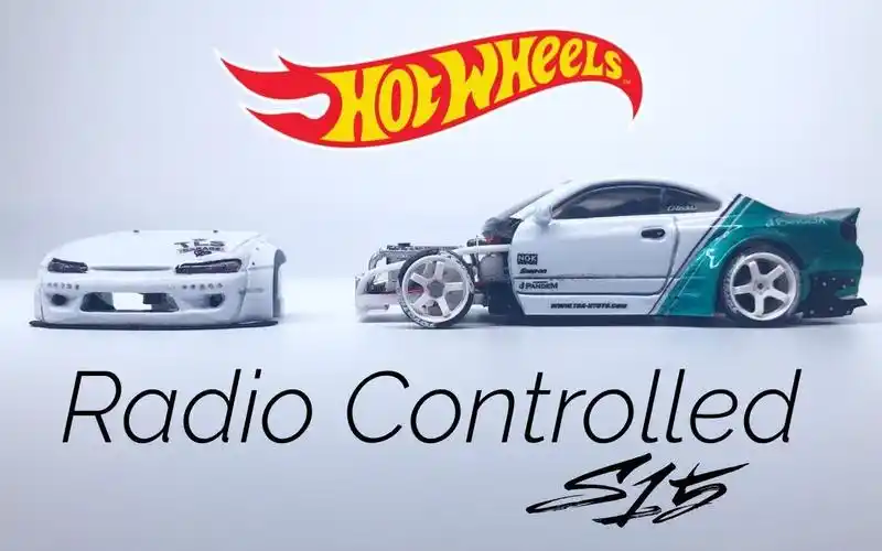 改装rc风火轮hotwheelssilvias15漂移车radiocontrolled