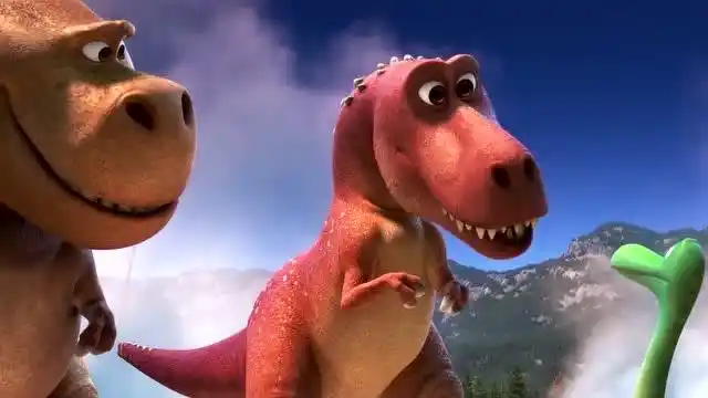 恐龙当家.霸王龙愿意带阿洛回家!