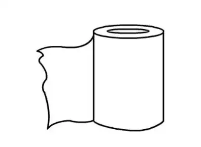 简笔画儿童黑白手绘涂鸦装饰卫生纸揉皱的纸团简笔画简单纸条的简笔