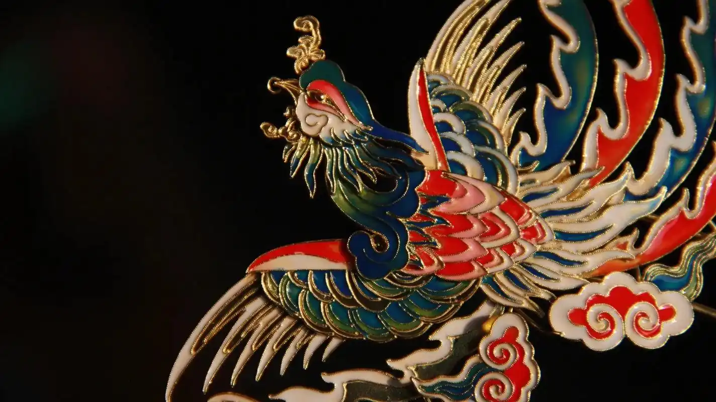 花丝镶嵌 #传统文化 #手艺人 #古风饰品 #汉服配饰 - 抖音