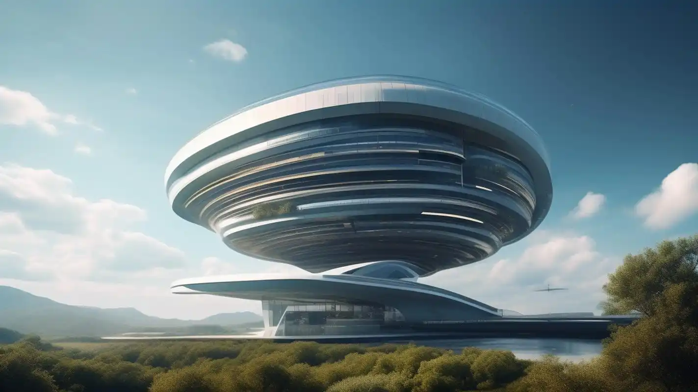 未来科幻建筑,无限想象空间.