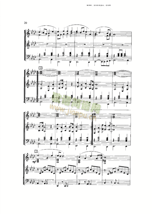 亚洲雄风 乐队类 管弦乐总谱