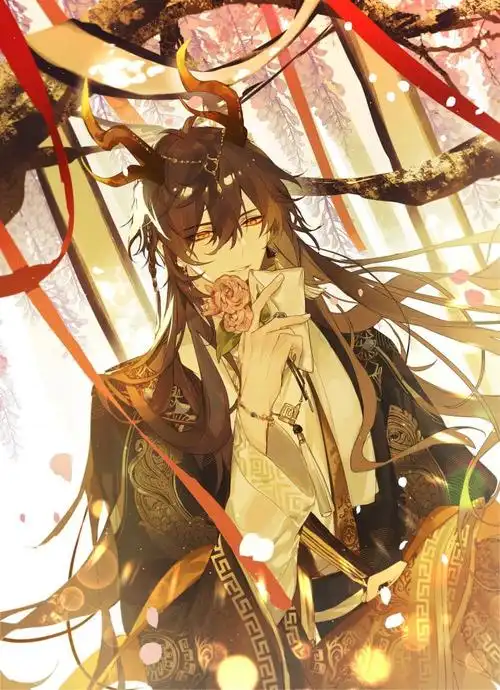 [外服搬运]想不出骚话 来看看帝君的龙角