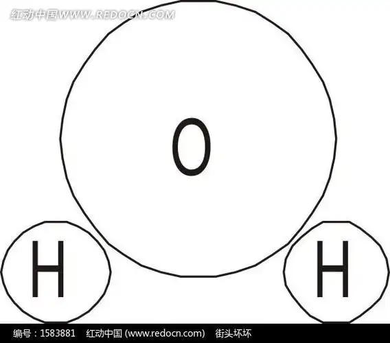 h2o分子结构
