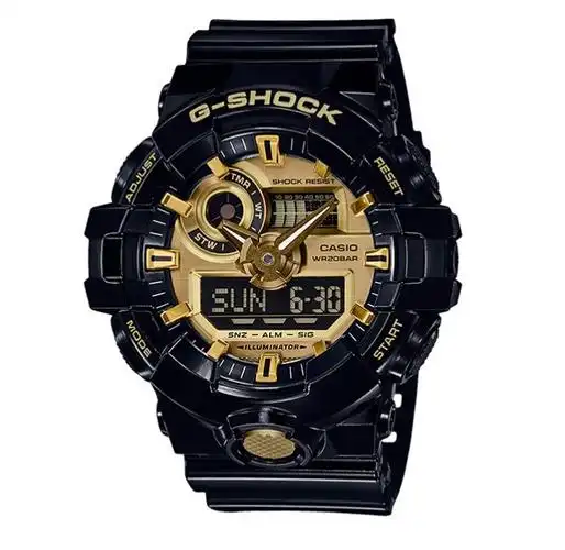 casio 卡西欧 g-shock系列 ga-710gb 男士石英手表