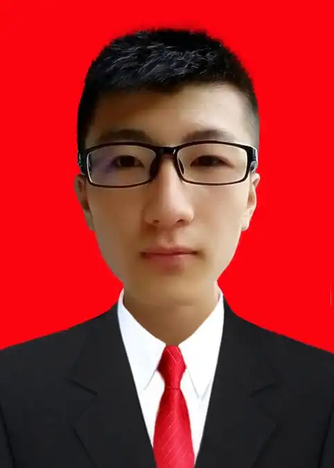 求大神把这张照片背景p成红色的,做证件照,图片尺寸不合适可以向我要