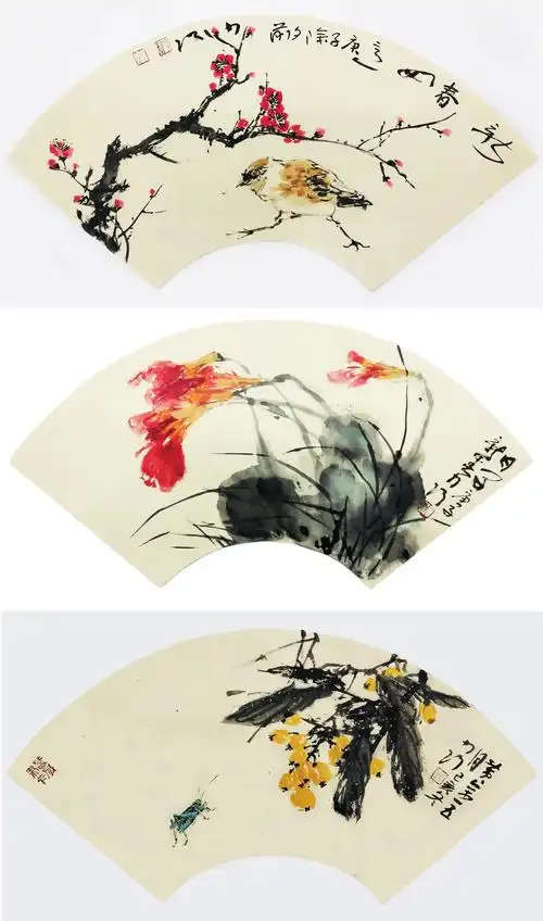 力巧庚子花鸟国画小品集