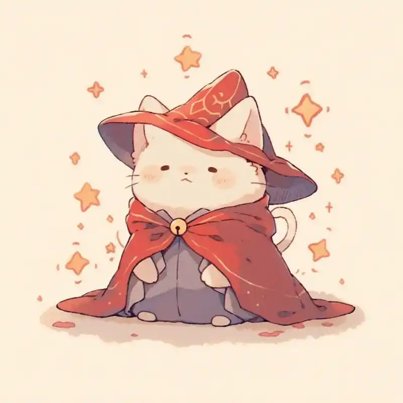 魔术师小猫.#头像 #捏ta @捏ta_ai宅 - 抖音