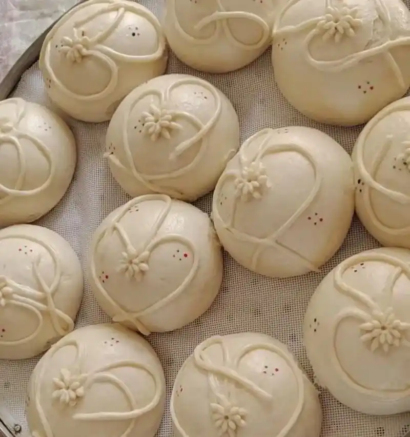 清明节花馍馍传承着血脉里浓浓的情意78  今天起接受预定#晓霞 - 抖