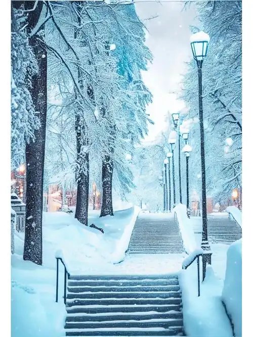 下雪的唯美图片大全 下雪啦!一片银装素裹的世界,美得让人窒息!