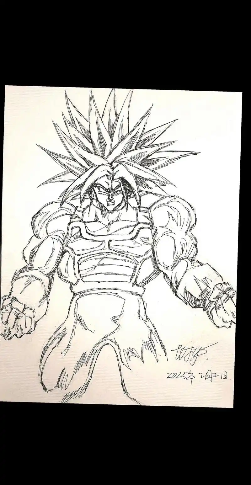 画七龙珠,特兰克斯😎😎😎😎