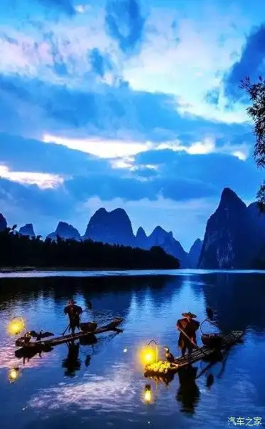 桂林山水漓江之美