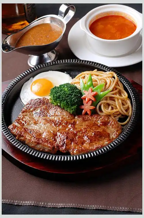 铁板非力牛排套餐