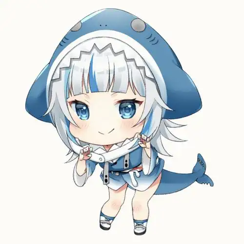 goodmorninggawrgura鲨鱼娘