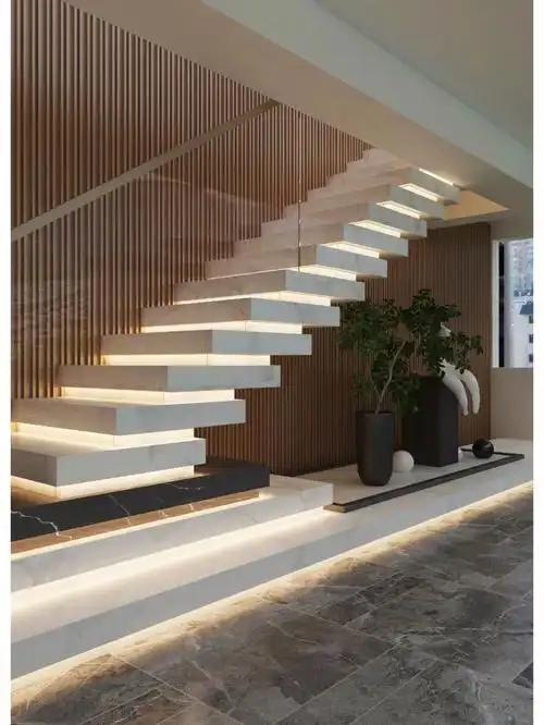 网红叠式楼梯设计真的很赞