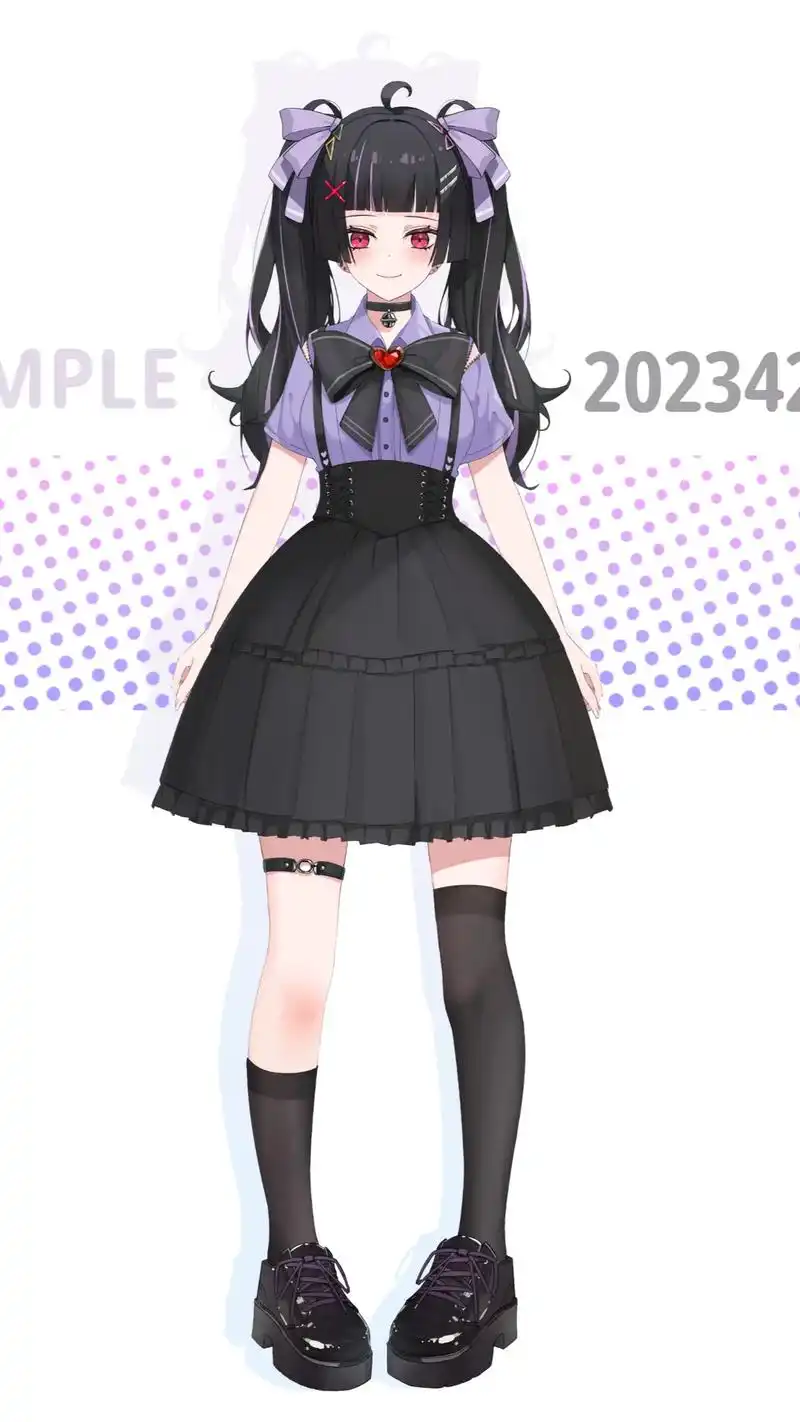 稿子哈.一张稿子过程哈,双马尾双马尾#立绘 #绘画 #二次元 - 抖音