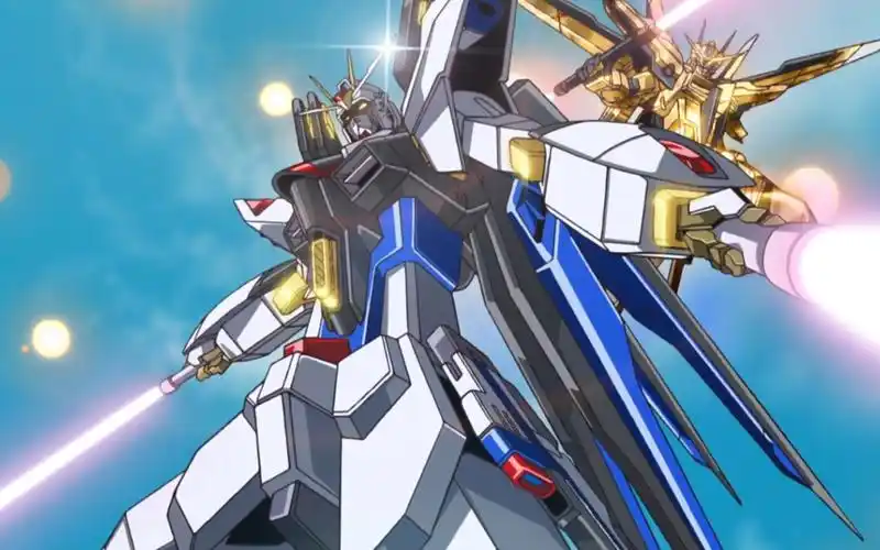 从天而降的强袭自由高达