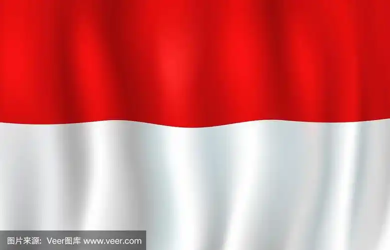 摩纳哥国旗的红白条纹