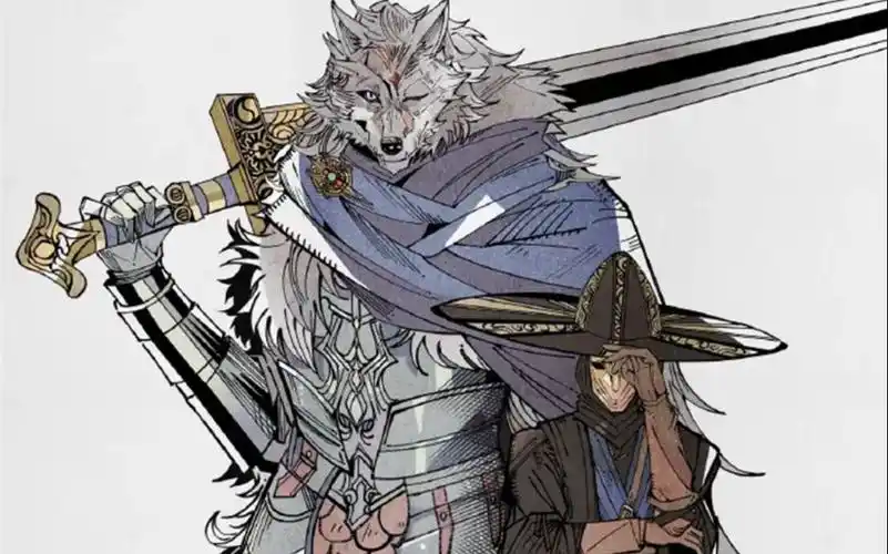 艾尔登法环 狼人特大 王室巨剑入侵