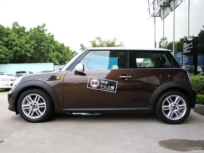 热巧克力色mini整车外观外观图片