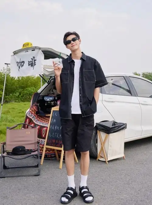夏天男生穿搭技巧男生夏季的清爽显高显瘦穿搭都在这里啦