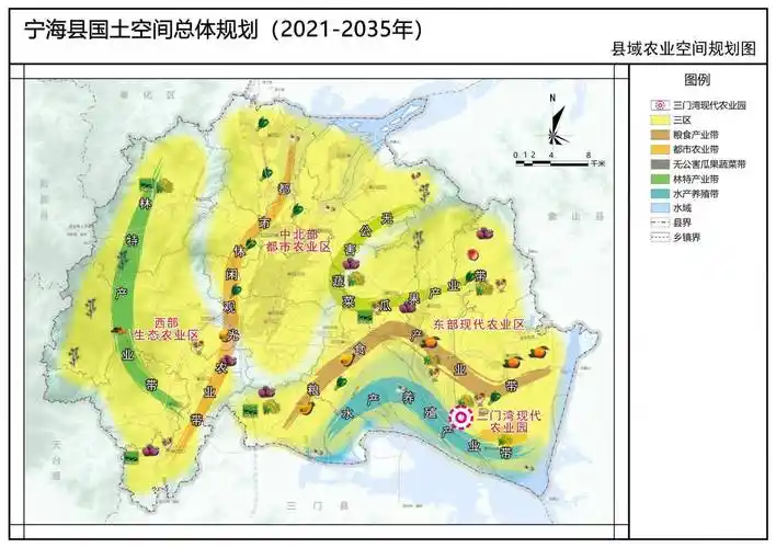 "甬南大门户"蓝图出炉 宁海将构建"一核两轴五区"总体格局