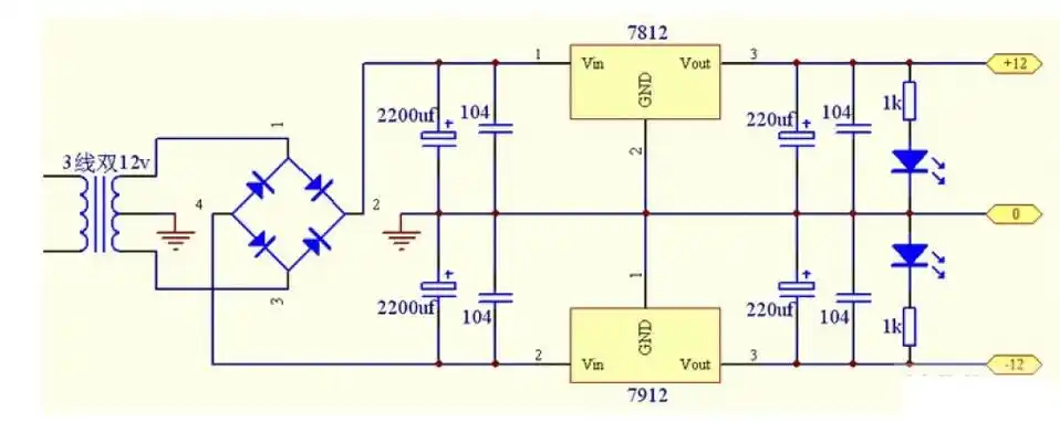 三端稳压器管脚判断_接线图分享