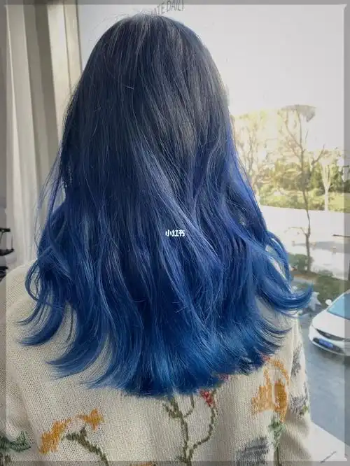 推荐发色渐变雾霾蓝