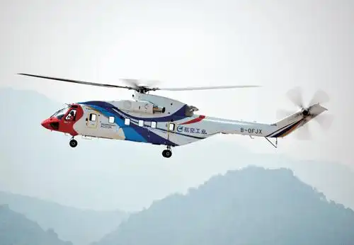 景德镇报道:"吉祥鸟"ac313a大型民用直升机首飞成功_应急_搜索_能力