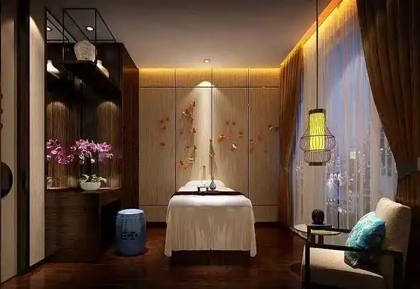 女子养生会所装修私人养生会所室内装修附装修效果图