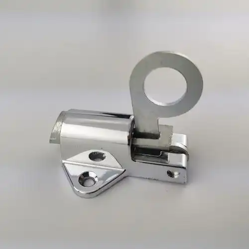 现货可订制锌合金自关自动弹簧插销门窗钢窗插销飞机插销锁扣门栓