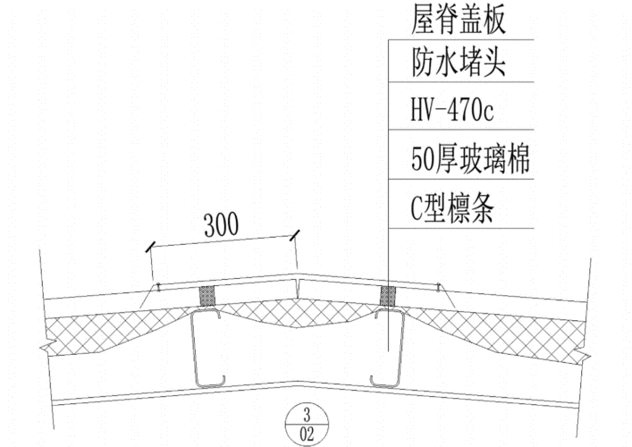 檐口天沟大样图屋脊7pdf1页