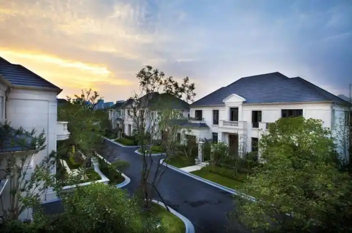 无锡太湖边独栋别墅三面环山一面朝湖灵山大佛近在咫尺