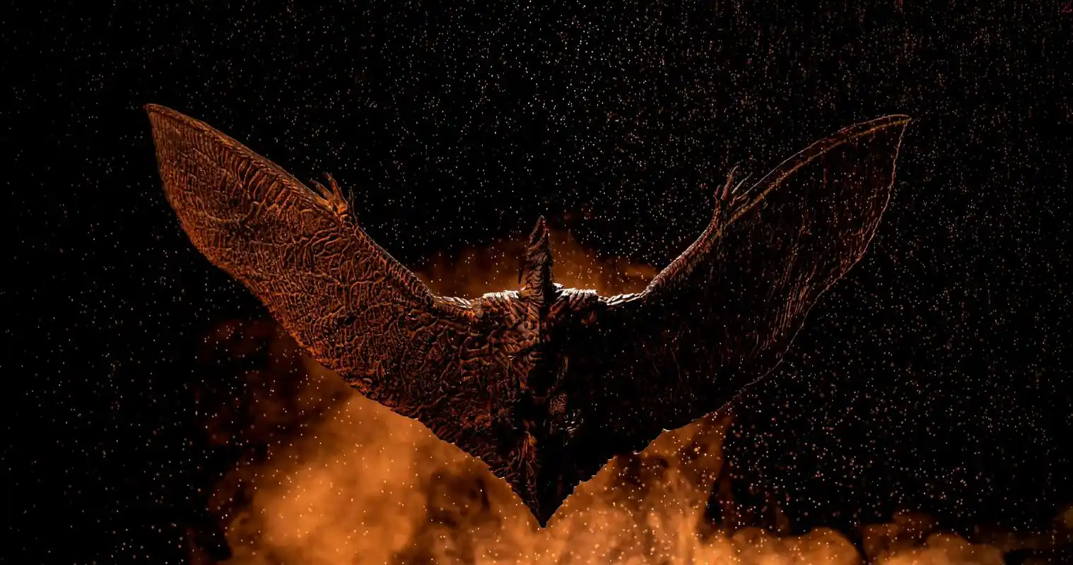 模型欣赏:海雅模型 拉顿,角色出自电影《哥斯拉:怪兽之王》,是被封印