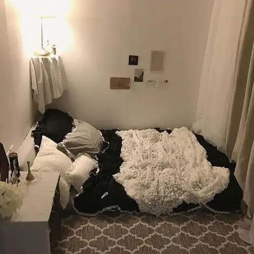 韩国ins夏古风格装修网红房间少女卧室