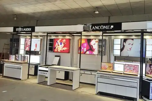 化妆品展柜化妆品展示柜_东莞市科贸展柜有限公司