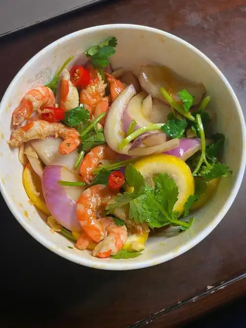 泰式凉拌虾有没有绝了