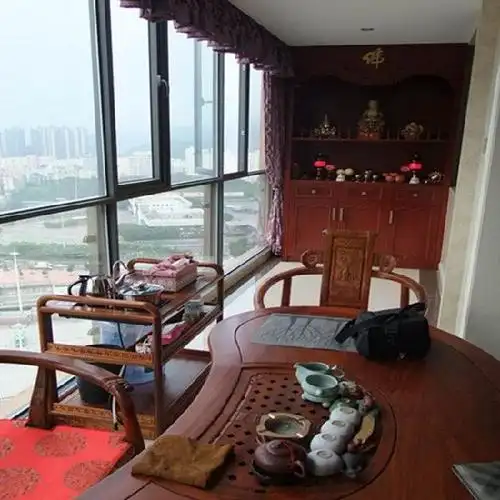 2019中式阳台装修效果图婉转绰约的中式风阳台