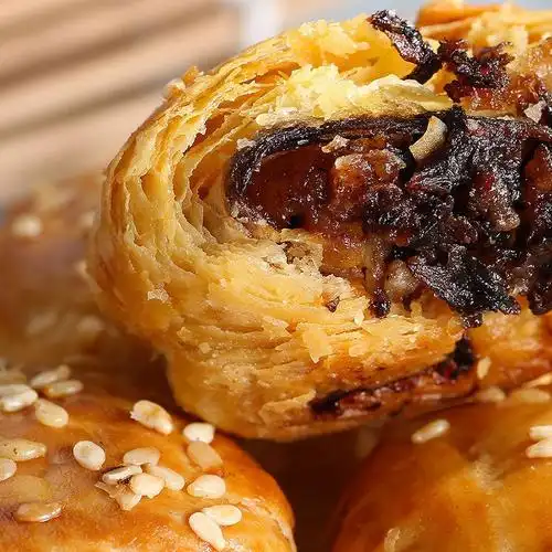 兰溪酥饼正宗金华小梅干菜肉黄山烧饼浙江特产美食网休闲零食小吃